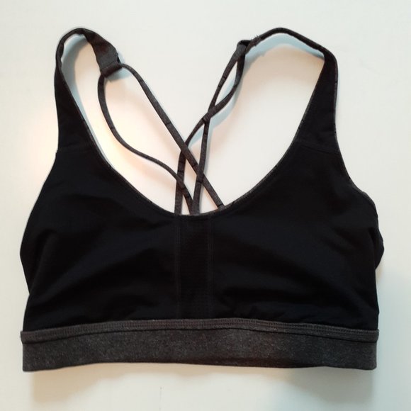 prAna Everyday Bra in Charcoal Stripe Size S - Picture 6 of 9